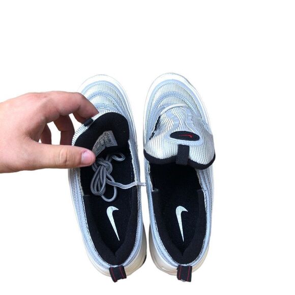 Deadstock Vintage 2002 Nike Air Max 97 Silver Bullet Size 7 - Picture 5 of 16